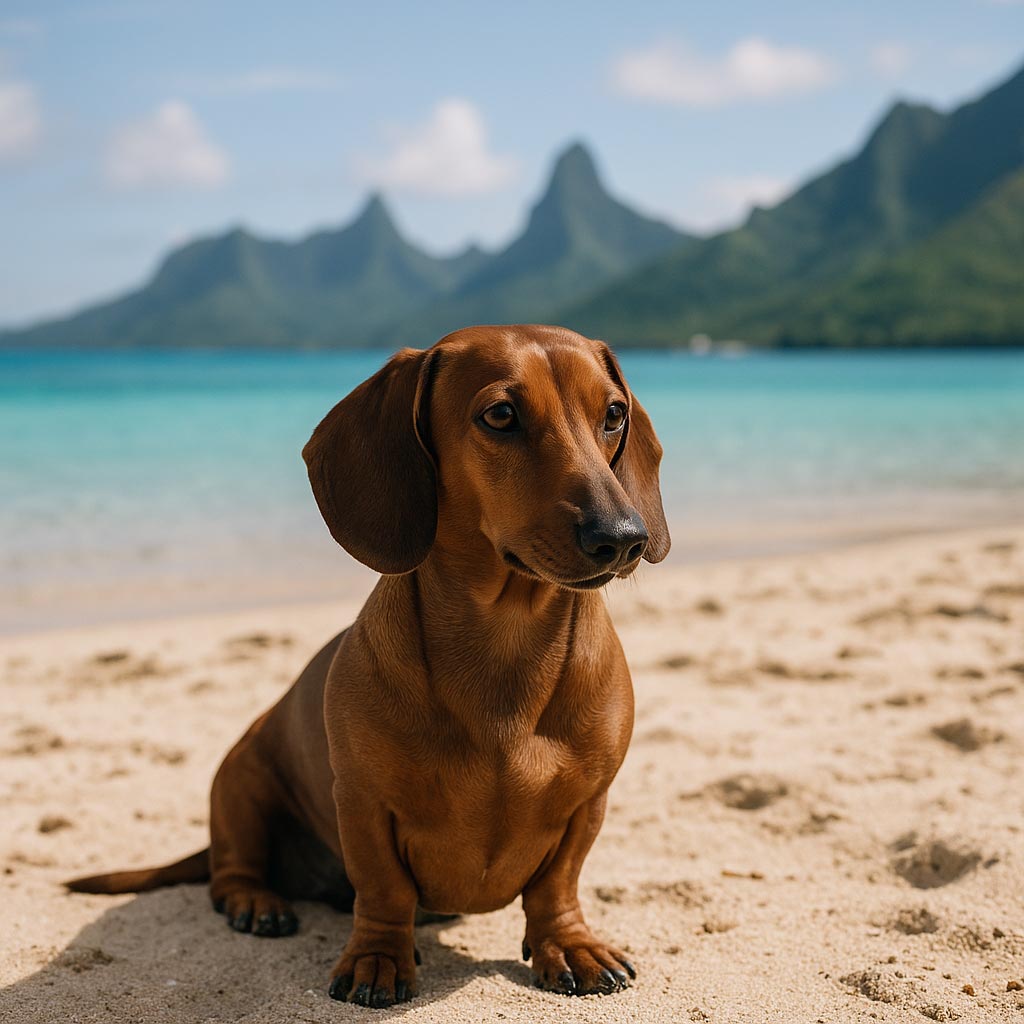 portrait-teckel-tahiti